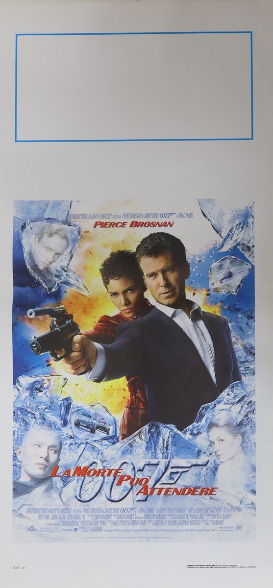 Locandina film ''007 La morte può attendere''