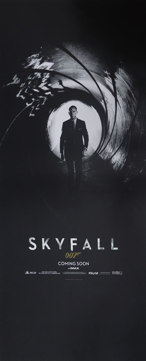 Locandina film ''007 Skyfall