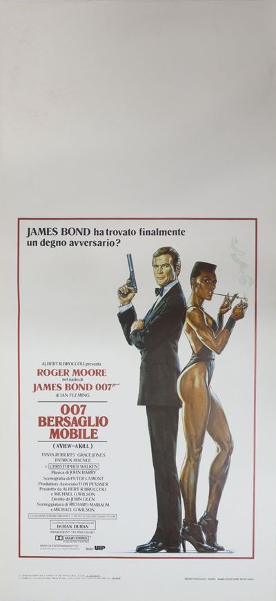 Locandina Film '' James Bond 007 Bersaglio Mobile''