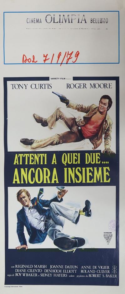 Locandina Film ''attenti a Quei Due...ancora Insieme''