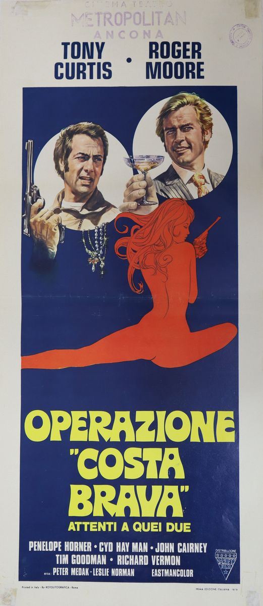 Movie poster &#39;&#39;Operation Costa Brava: The Beware of Those Two&#39;&#39;