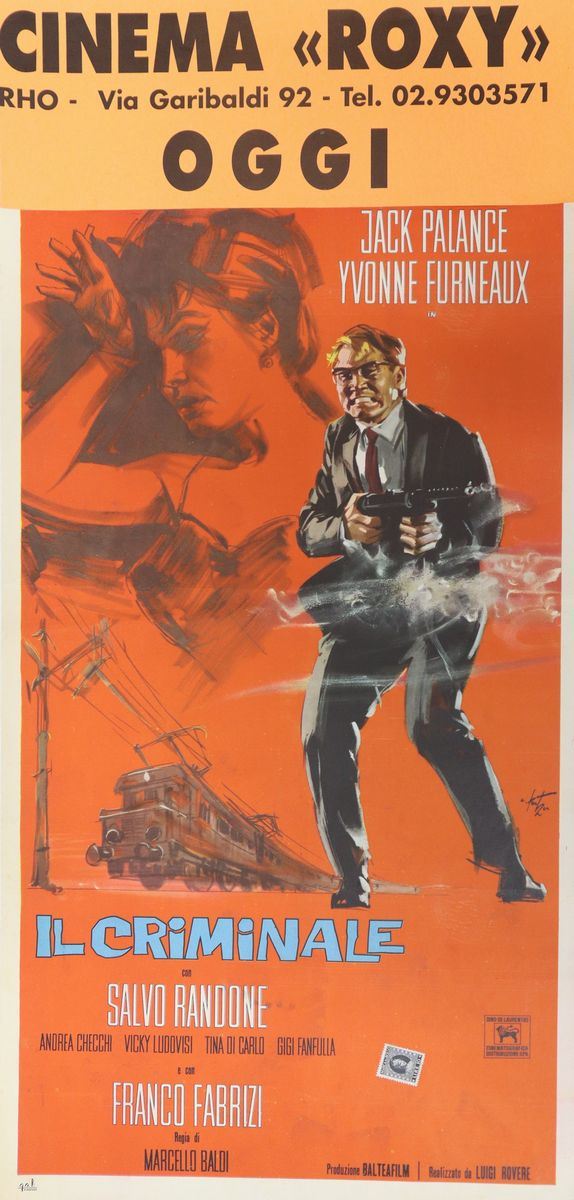Movie poster &#39;&#39;The Criminal&#39;&#39;