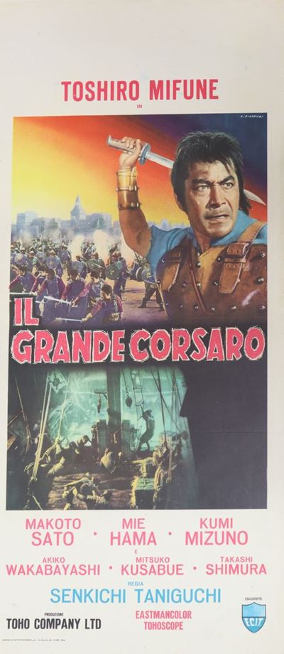 Locandina Film ''il Grande Corsaro''