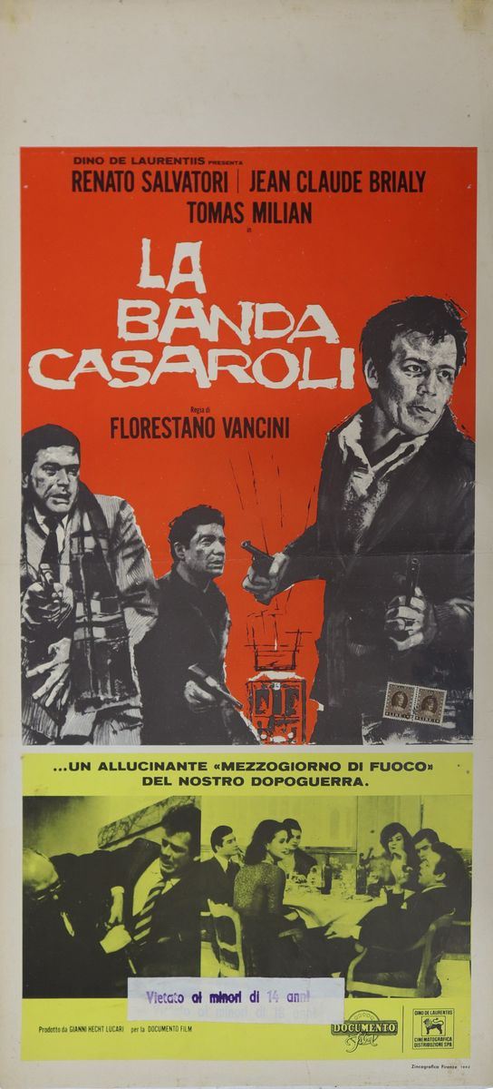 Locandina film ''La banda Casaroli''
