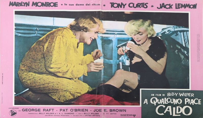 Fotobusta ''A qualcuno piace caldo''