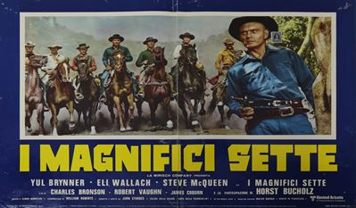 Fotobusta ''i Magnifici Sette''
