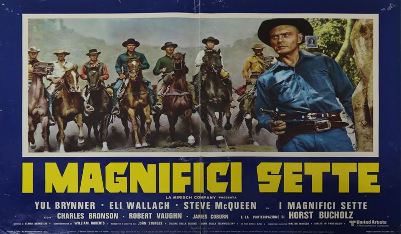 Fotobusta ''i Magnifici Sette''