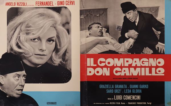 Fotobusta ''Il compagno Don Camillo''