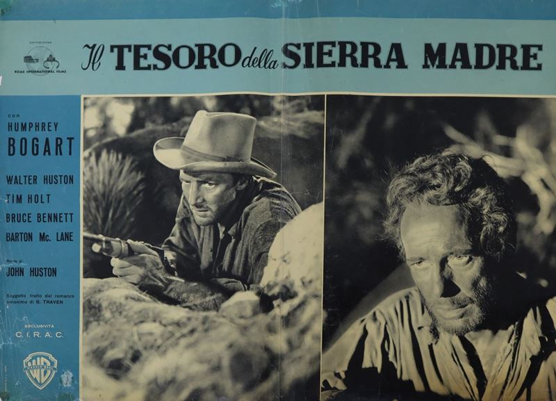 Fotobusta ''Il tesoro della sierra madre''