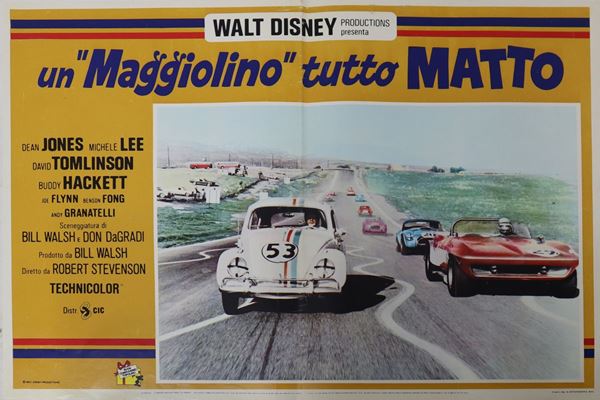 Fotobusta ''Un maggiolino tutto matto''