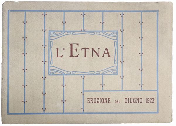 L'Etna eruzione del giugno 1923