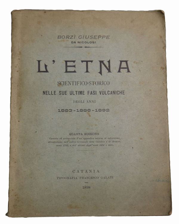 Giuseppe Borz&#236; - Etna in its last volcanic phases
