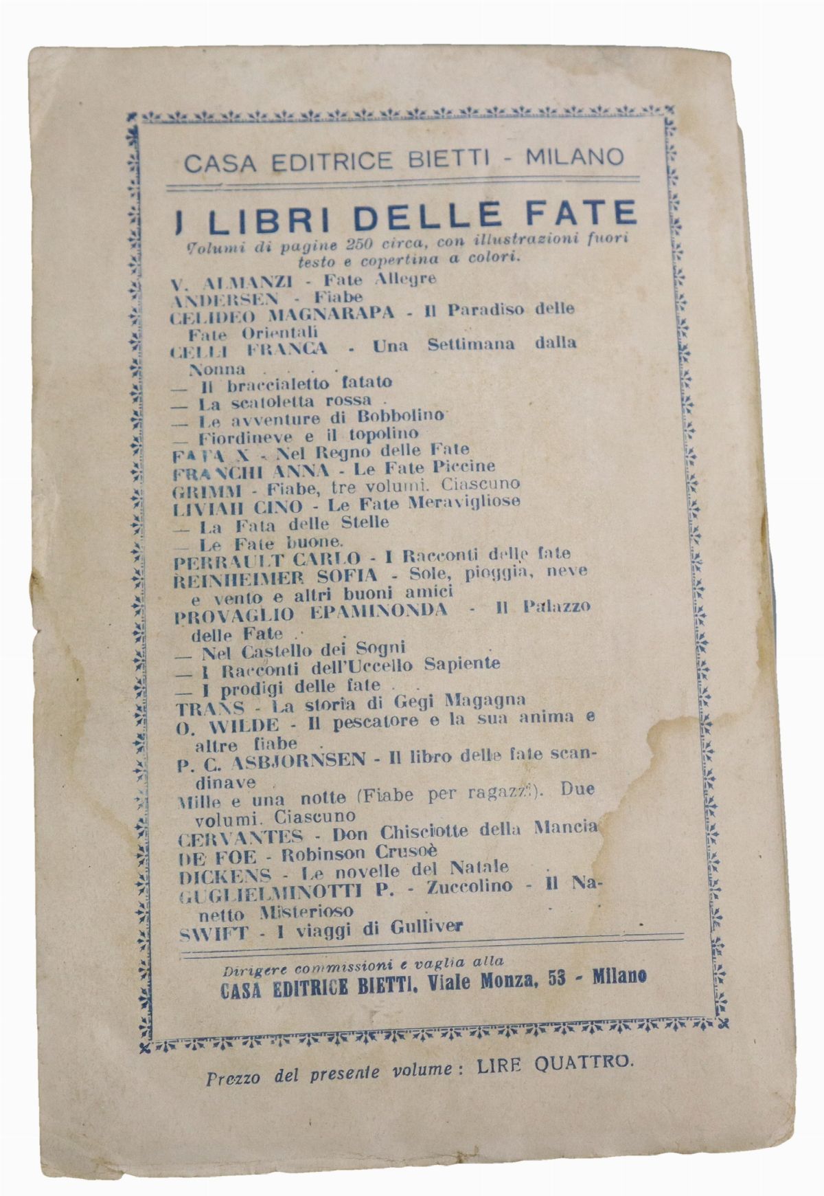 I prodigi delle fate