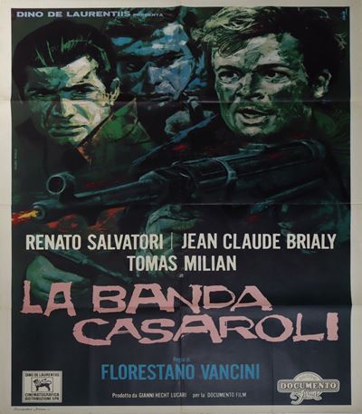 Manifesto Cinema Due Fogli '''la Banda Casaroli''