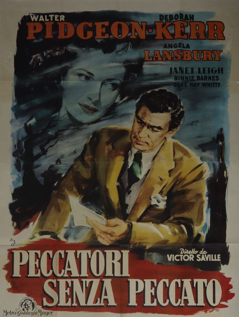 Manifesto Cinema Due Fogli '''peccatori Senza Peccato''