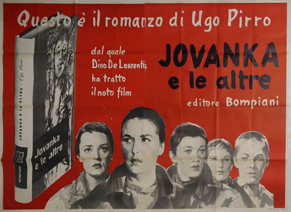 Manifesto cinema quattro fogli '''Jovanka e le altre''