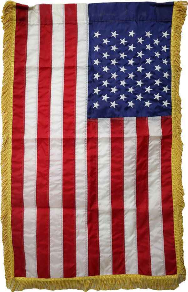 Original American flag with 50 stars  (60's)  - Auction Pubblicità, giocattoli e Locandine cinematografiche - Casa d'aste La Rosa