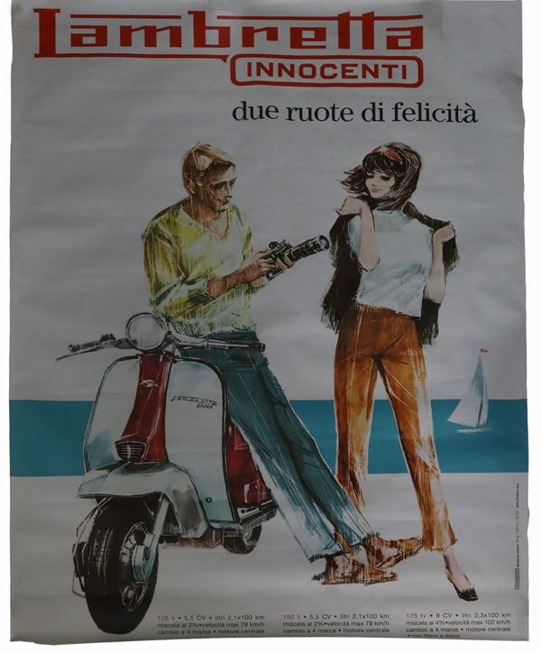 Manifesto pubblicitario ''Lambretta innocenti''