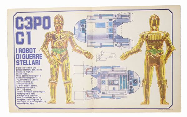 Star Wars C3P0 and C1 Poster