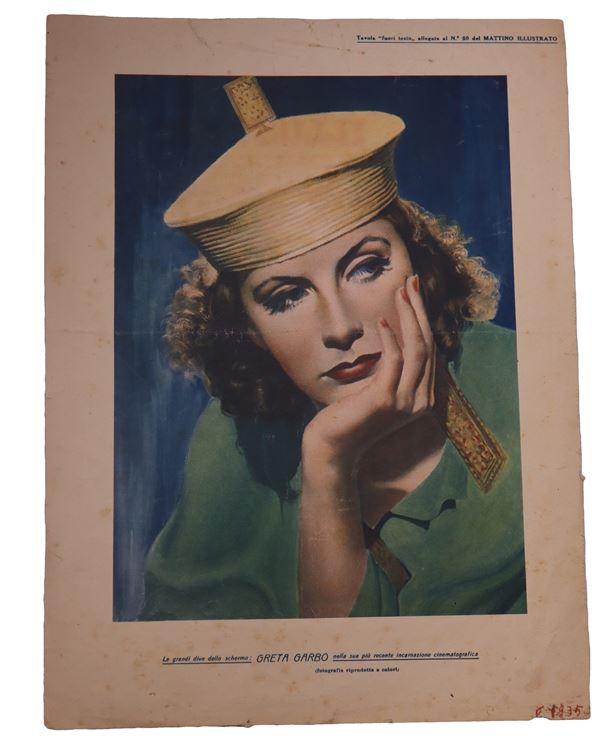 `` Greta Garbo '' poster