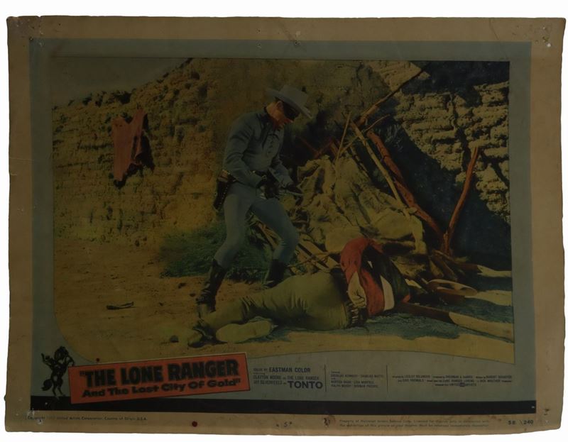 Lobby card ''The lone ranger''