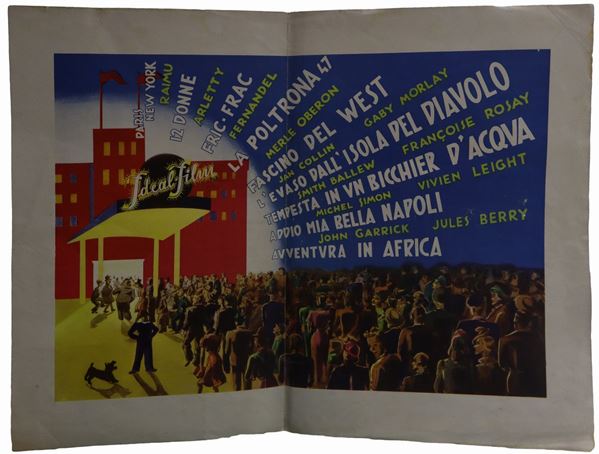 Manifesto anteprima uscite film Ideal Film