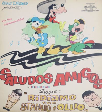 Fobusta Disegnata ''walt Disney Saludos Amigos''
