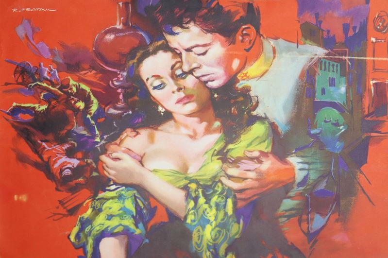 Fotobusta Disegnata ''Senso''