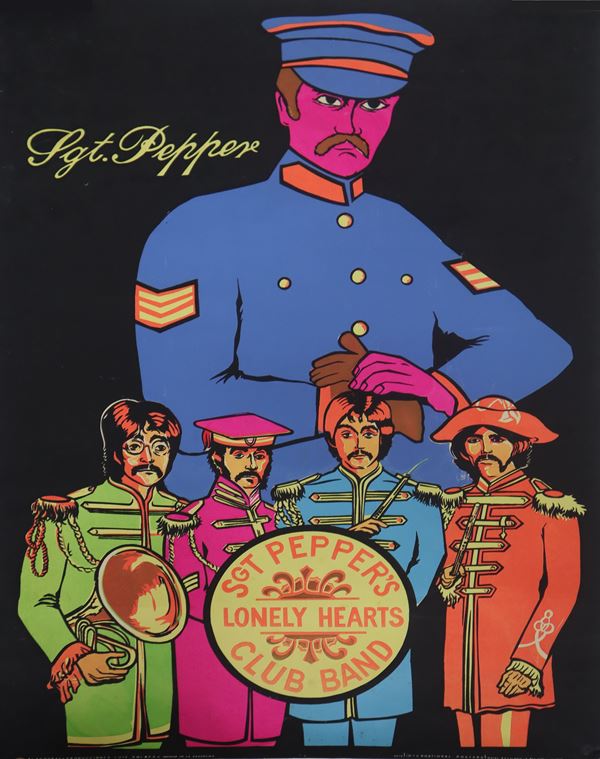 Manifesto pubblicitario ''Sgt. Pepper''