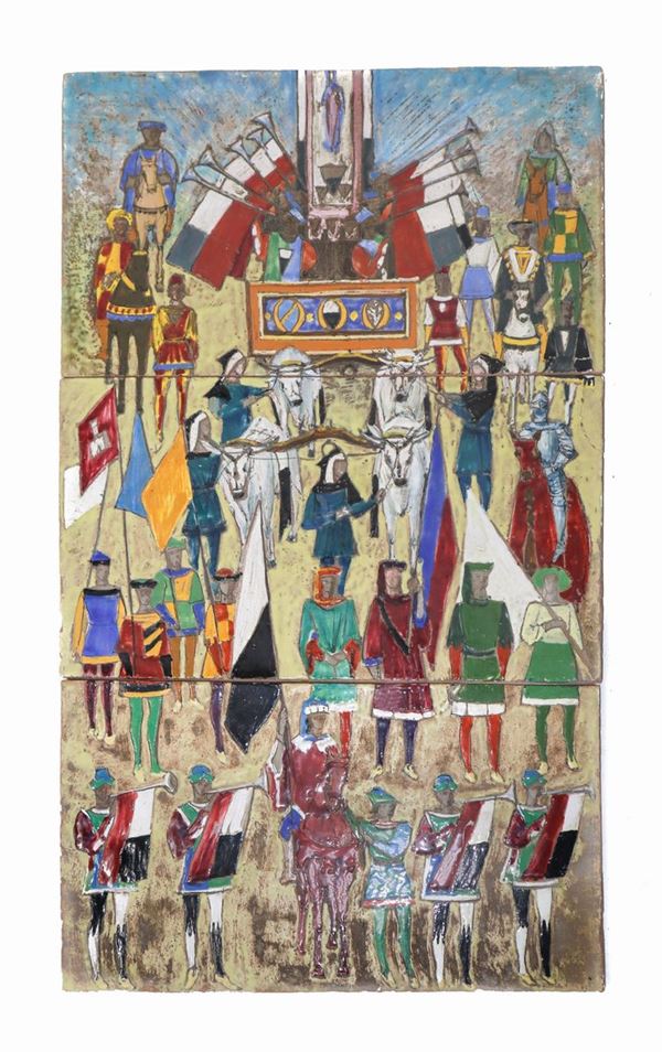 Maiolica toscana in cotto