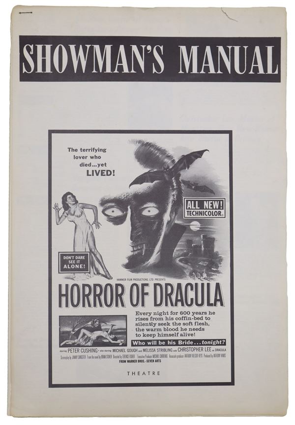Horror of Dracula Showman's Manual