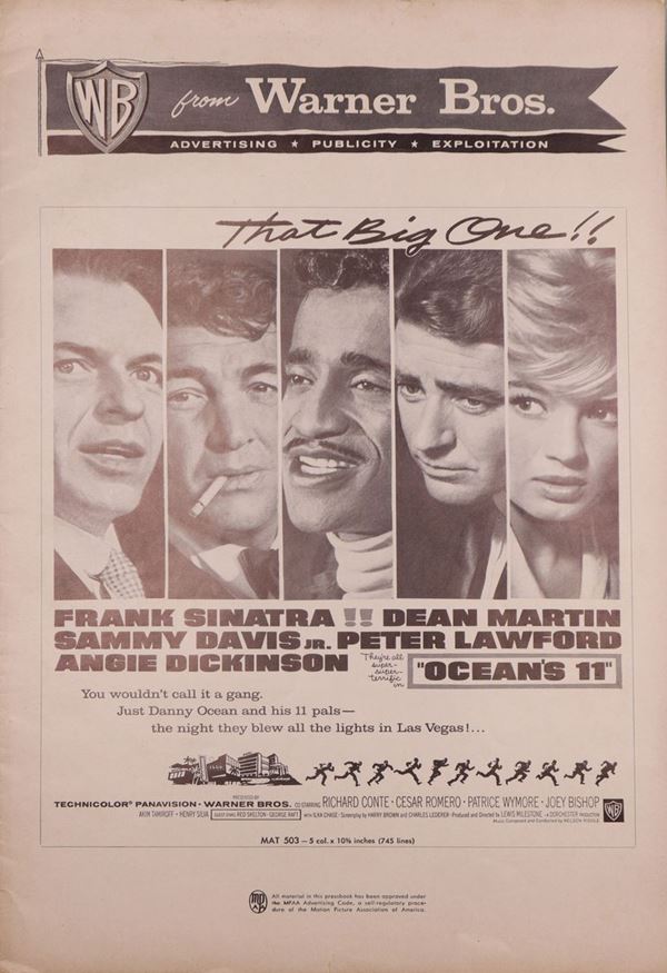 Warner Bros Ocean's 11 pressbook