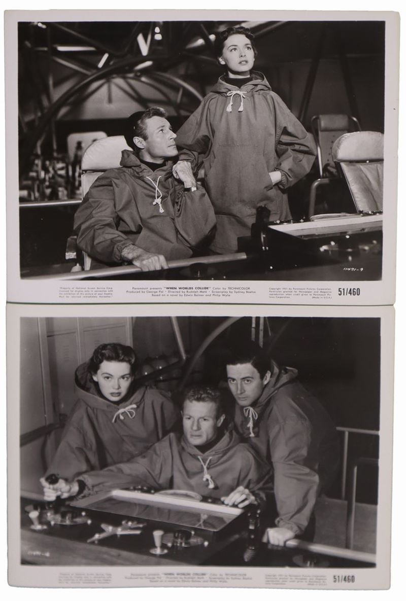 N.2 lobby card ''When Worlds collide''