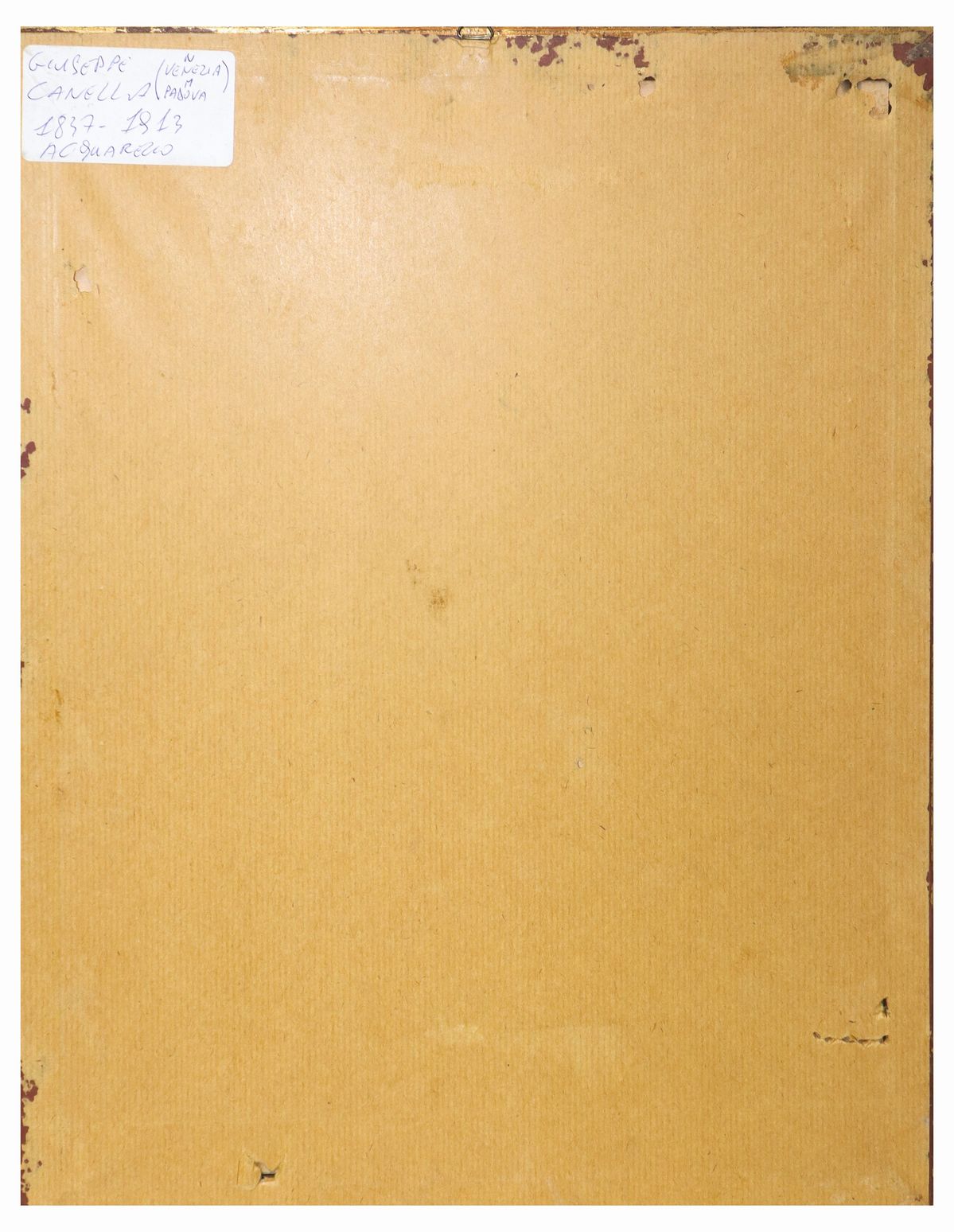 Giuseppe Canella - Coppia di Dipinti Raffiguranti Anziani