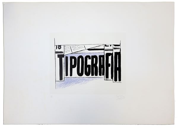 Giacomo Balla - Typography