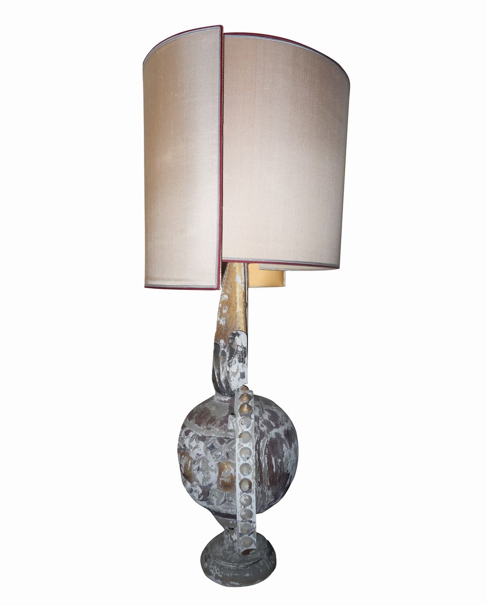 Lume in Legno con Manici