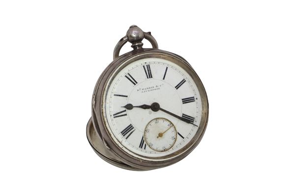 Pocket watch with silver key