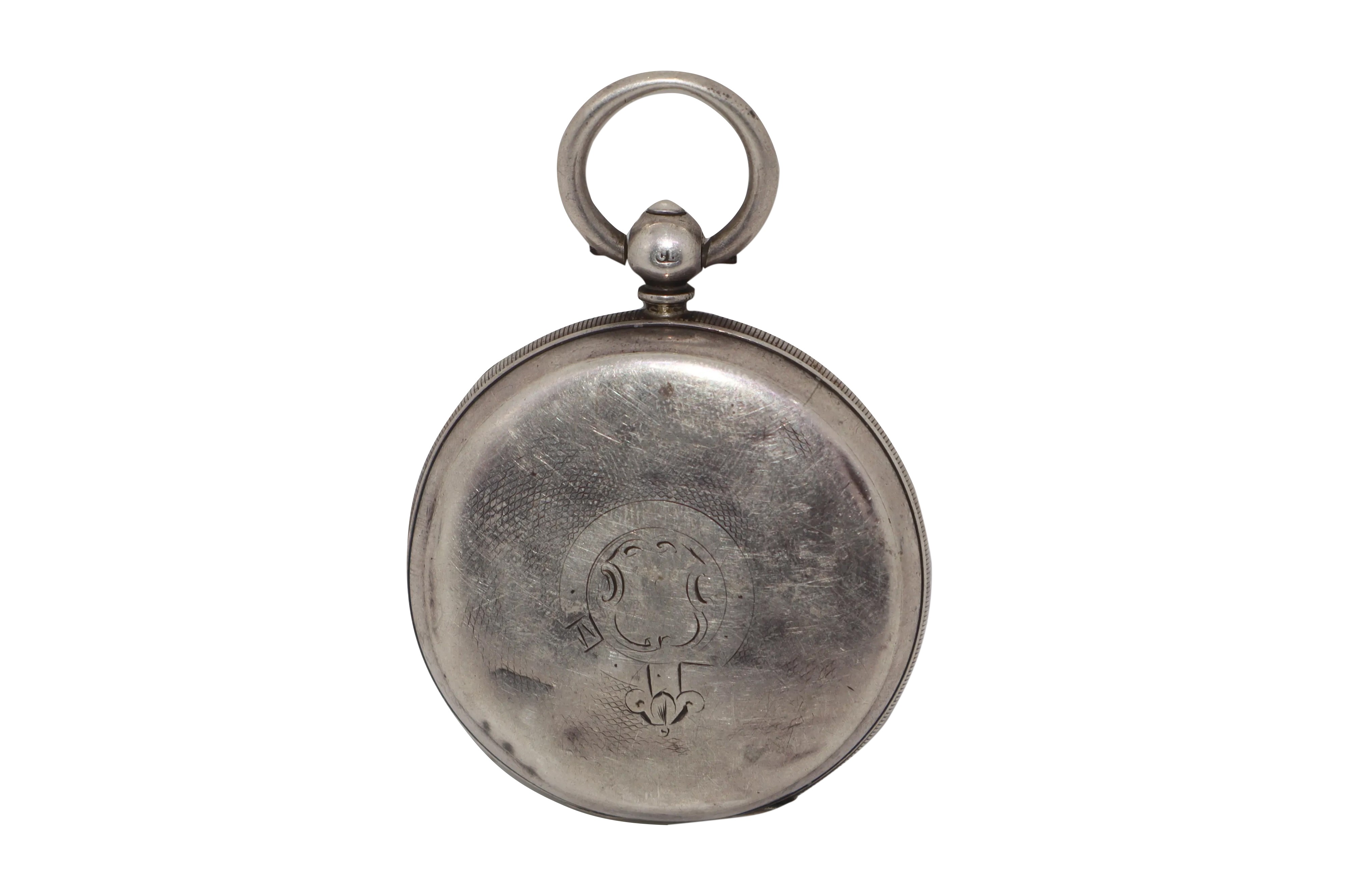 Orologio con Chiavetta in Argento da Tasca