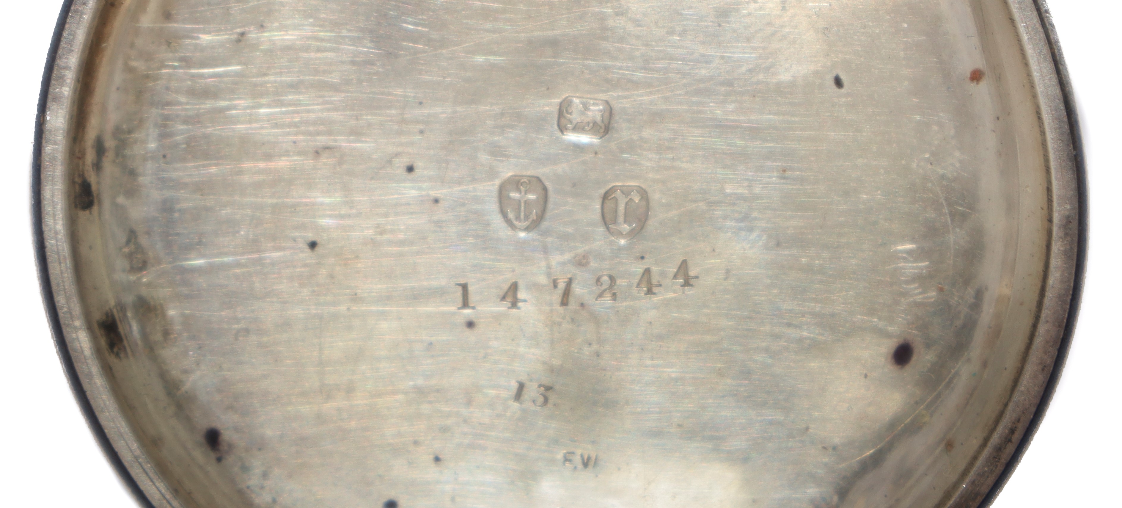 Orologio con Chiavetta in Argento da Tasca