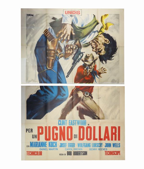 Sandro Symeoni - Manifesto ''Per un pugno di dollari''