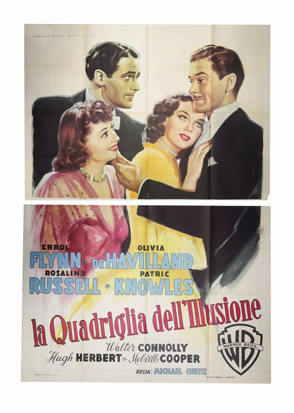 Luigi Martinati - Manifesto ''La Quadriglia  dell'Illusione''