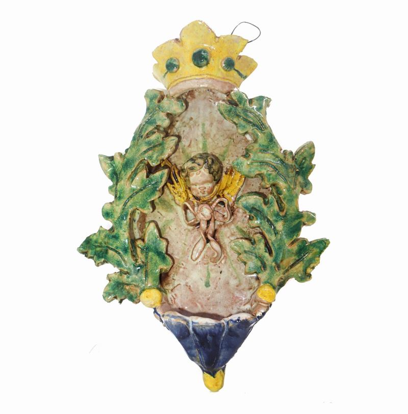 Acquasantiera Caltagirone