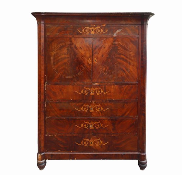Inlaid chiffonier