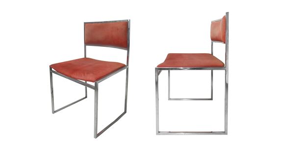 Willy Rizzo - Pair of chairs