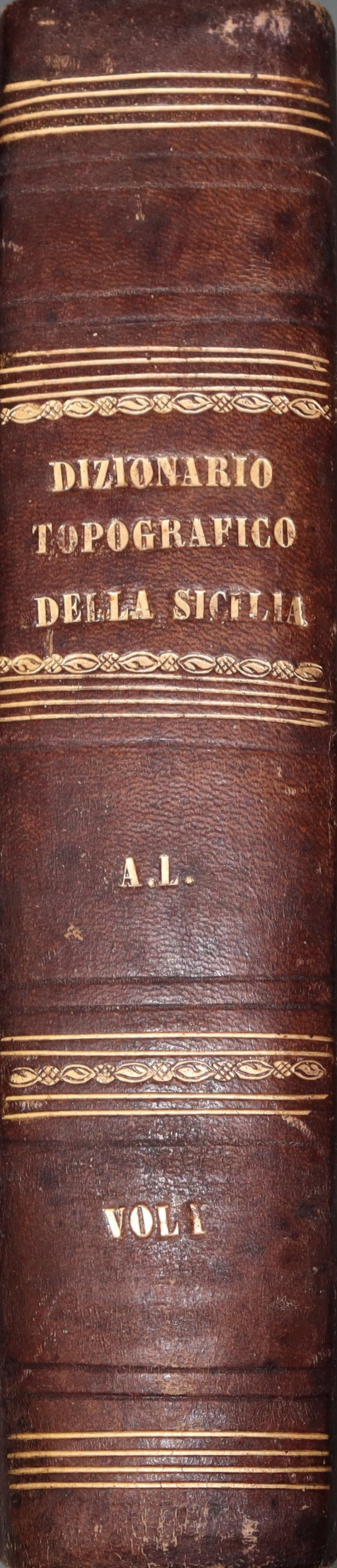 Dizionario topografico della Sicilia