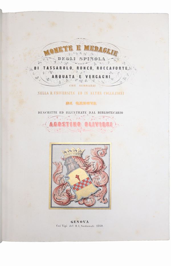 Agostino Olivieri - Monete e medaglie degli Spinola