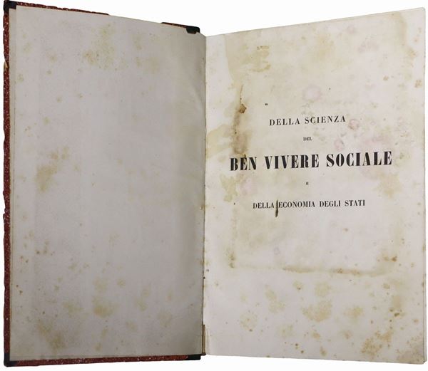 Francesco Bianchini - Della scienza del ben vivere sociale e della economia degli Stati