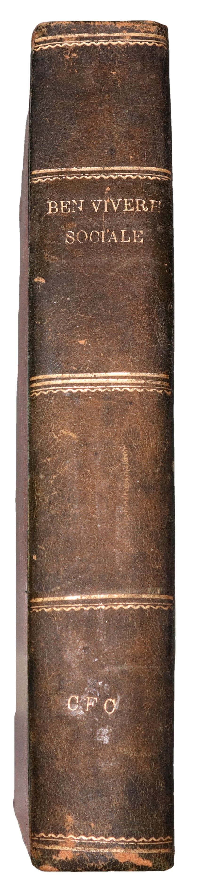 Della scienza del ben vivere sociale e della economia degli Stati