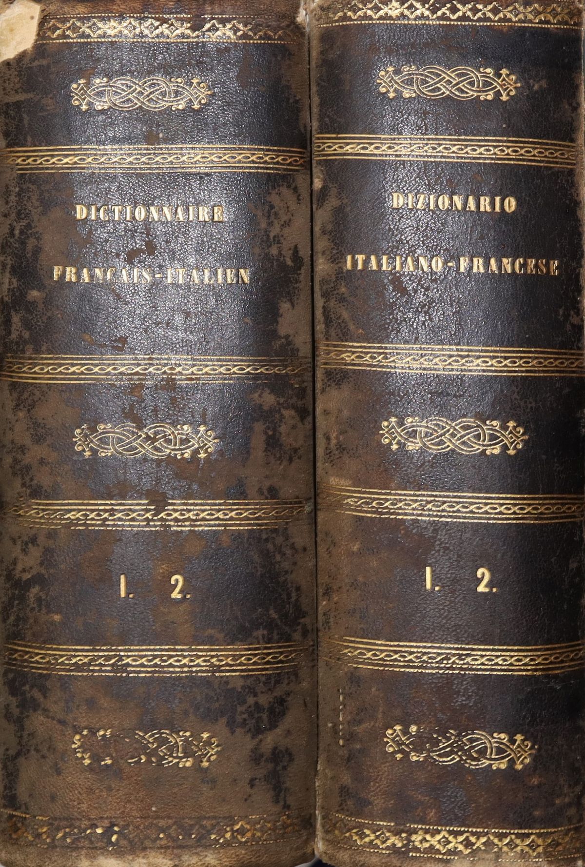 Grande dizionario italiano-francese e français-italien