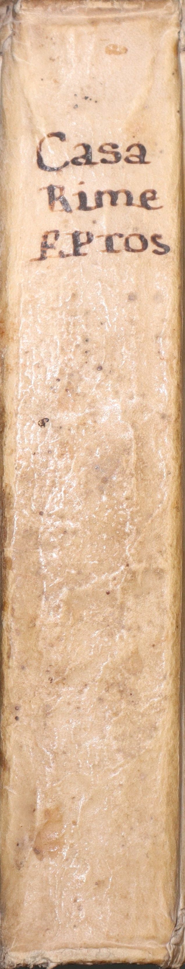 Rime e prose di M.Giovanni della Casa